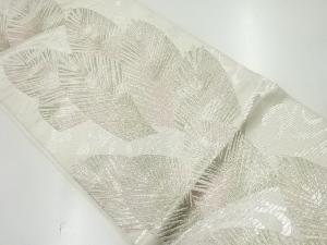 リサイクル　松模様織出し袋帯